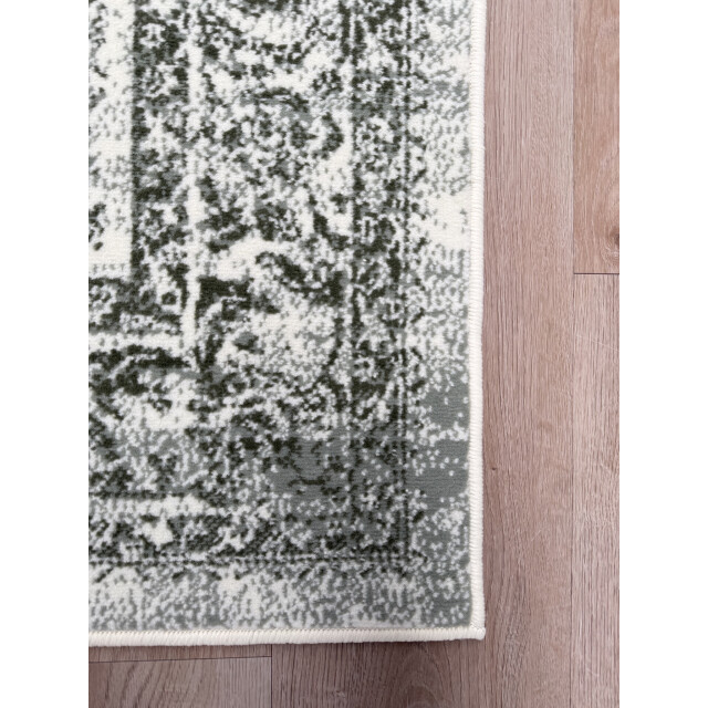 Muratap Istanbul vintage laagpolig vloerkleed retro tapijt groen- 80x150 cm 3239164 large