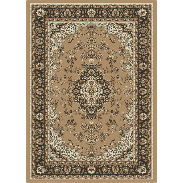 Muratap Nain klassiek medaillon laagpolig oosters vloerkleed vintage tapijt - 3239183 large