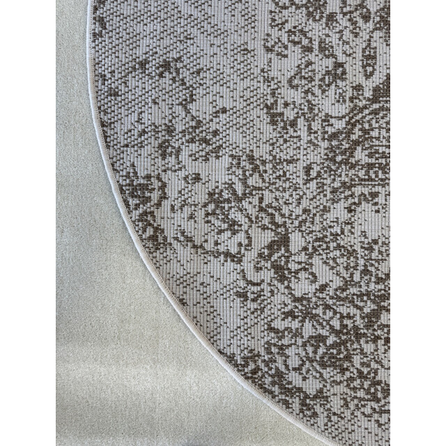 Muratap Brussels vintage buitenkleed – rond indoor & outdoor vloerkleed – tuinkleed, 3240520 large