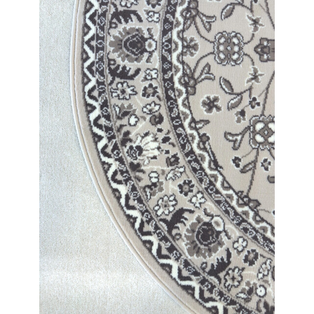 Muratap Nain klassiek rond laagpolig oosters vloerkleed vintage tapijt - 3240498 large