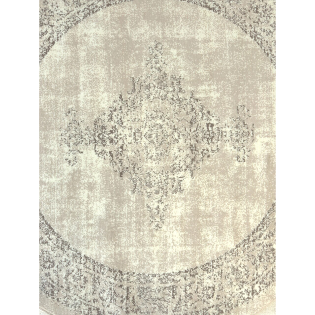 Muratap Istanbul vintage laagpolig vloerkleed rond retro tapijt - 300 cm 3240478 large