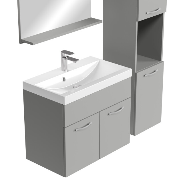Badplaats Badkamermeubel set montreal 60 x 35 cm mat badmeubel met 3239940 large