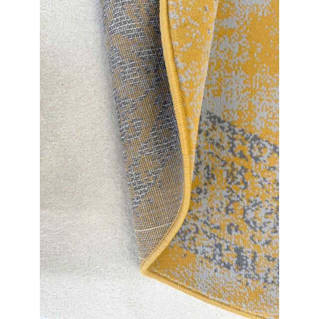 Muratap Istanbul vintage laagpolig vloerkleed rond retro tapijt - 160 cm 3240491 large