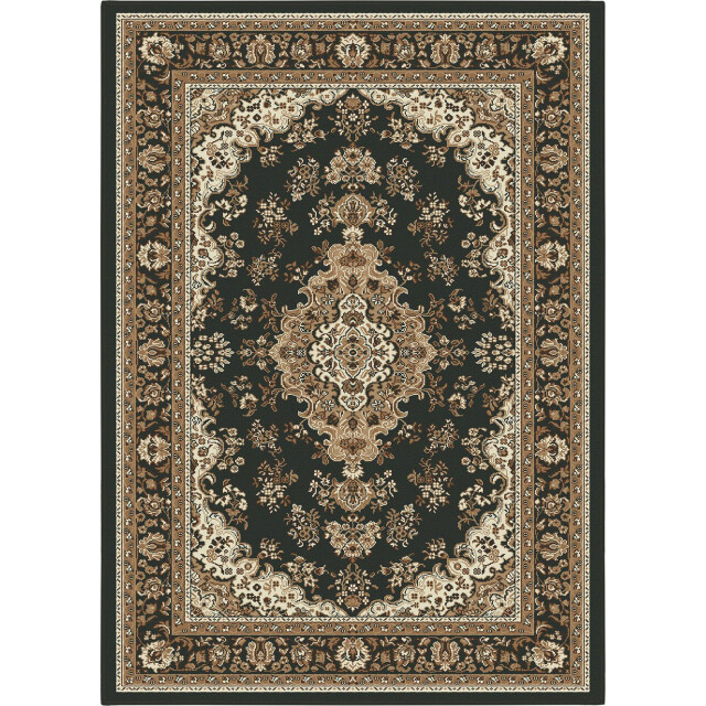 Muratap Nain klassiek medaillon laagpolig oosters vloerkleed vintage tapijt - 3239216 large