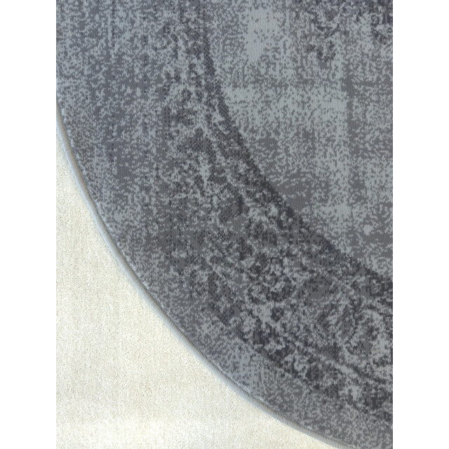 Muratap Istanbul vintage laagpolig vloerkleed rond retro tapijt - 300 cm 3240474 large