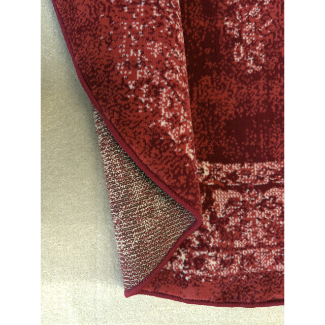 Muratap Istanbul vintage laagpolig vloerkleed rond retro tapijt - 160 cm 3240493 large