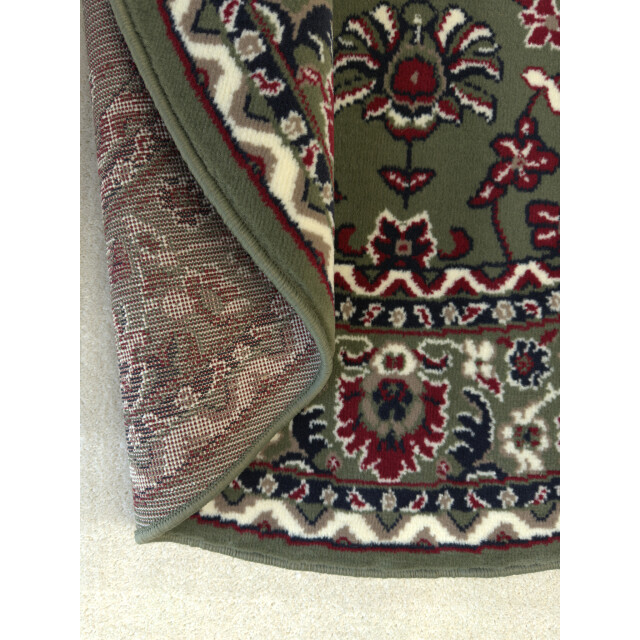 Muratap Nain klassiek rond laagpolig oosters vloerkleed vintage tapijt - 3240513 large