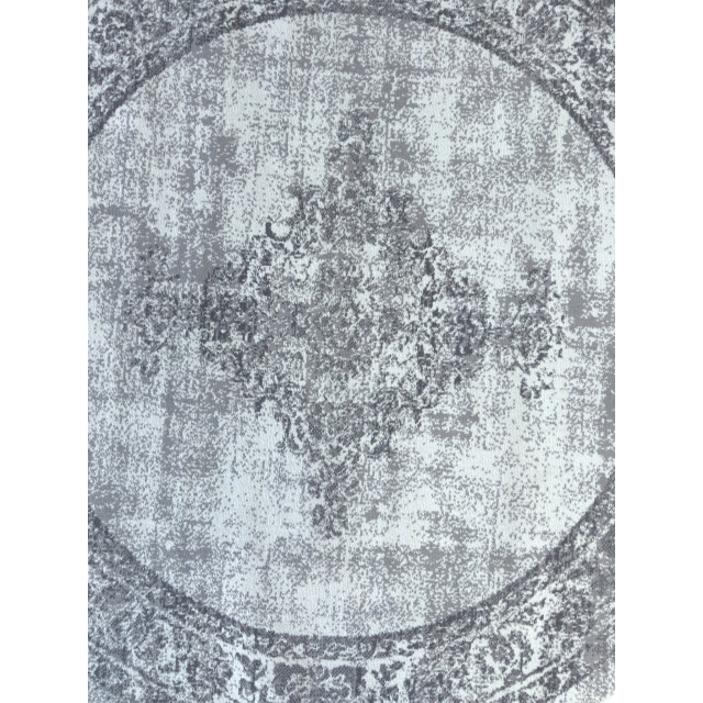 Muratap Istanbul vintage laagpolig vloerkleed rond retro tapijt - 300 cm 3240474 large
