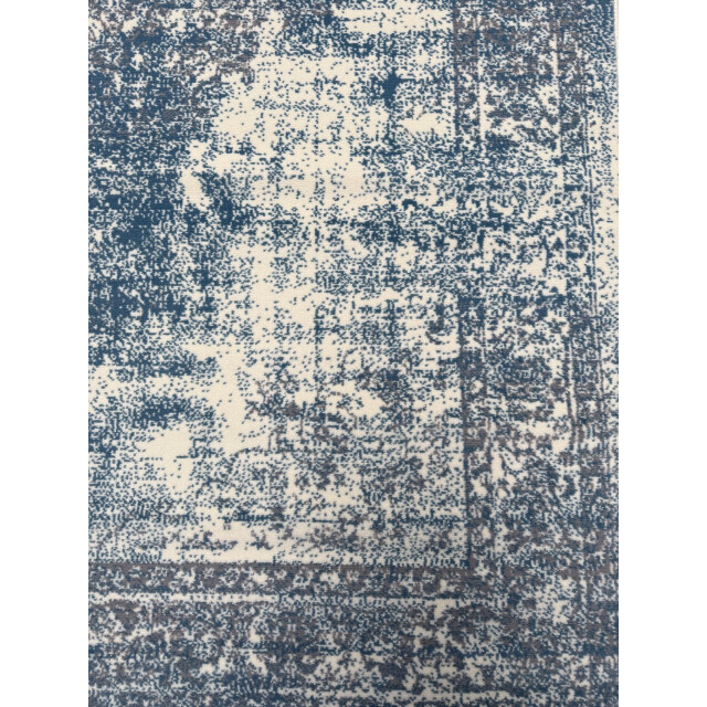Muratap Istanbul vintage laagpolig vloerkleed retro tapijt blauw- 140x200 cm 3239157 large