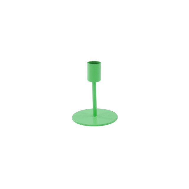 House Vitamin Candleholder basic metal neon green 8x8x10cm 3229026 large