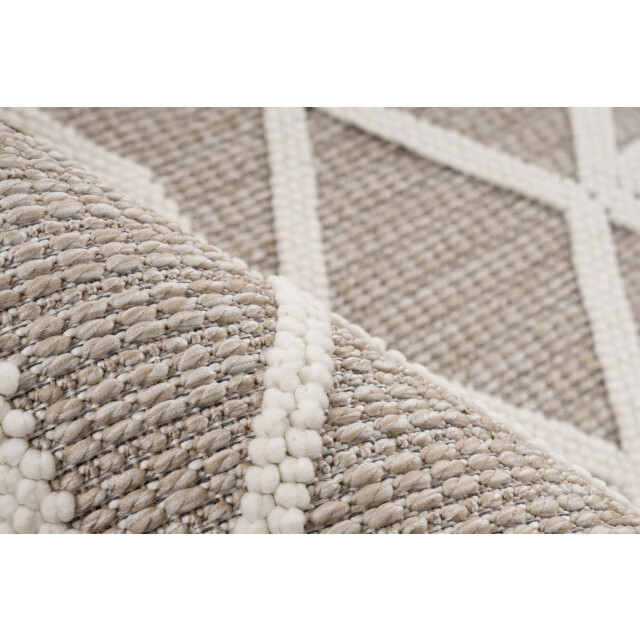 Muratap Tunis soft berberlook vloerkleed laagpolig, uni effen, 100% polyester, soft 3181681 large