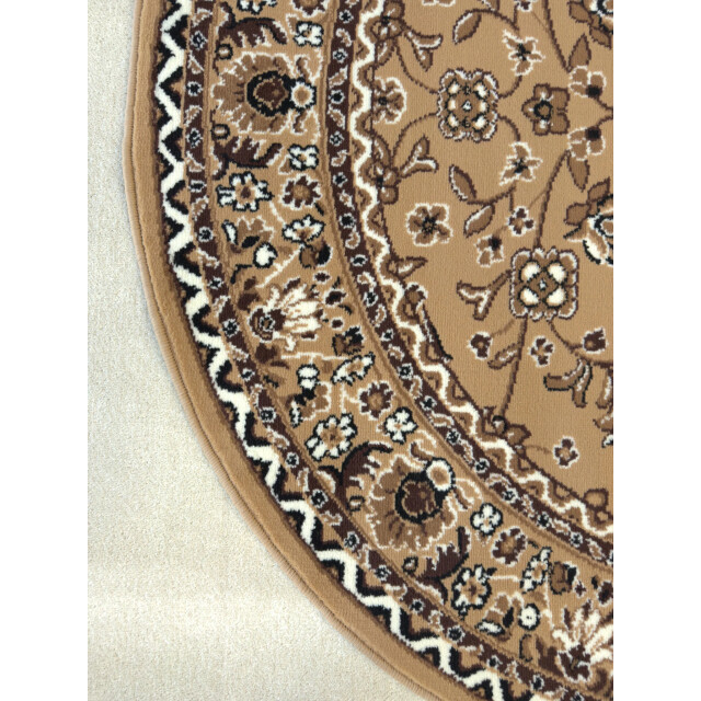 Muratap Nain klassiek rond laagpolig oosters vloerkleed vintage tapijt - 3240494 large