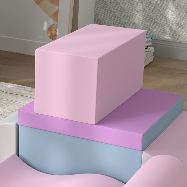4goodz Schuimbouwstenen voor kinderen foamblokken set van 7 stuks 3205200 large