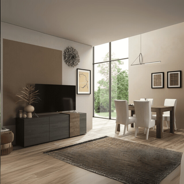 CaliCosy Tv-meubel 3 draaideuren pluton l181 cm 2937359 large