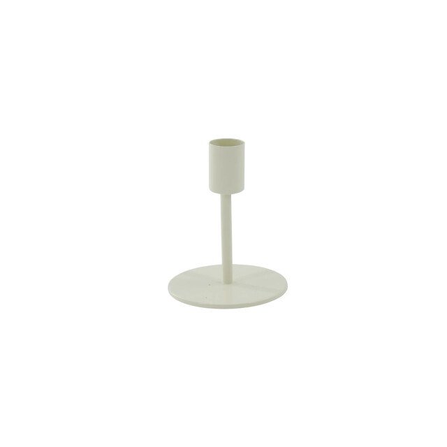 House Vitamin Candleholder basic metal sand 8x8x10cm 3229028 large