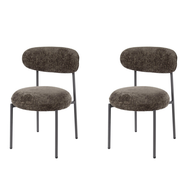 Hoyz eetkamerstoel round tissee cargo set van 2 3186001 large