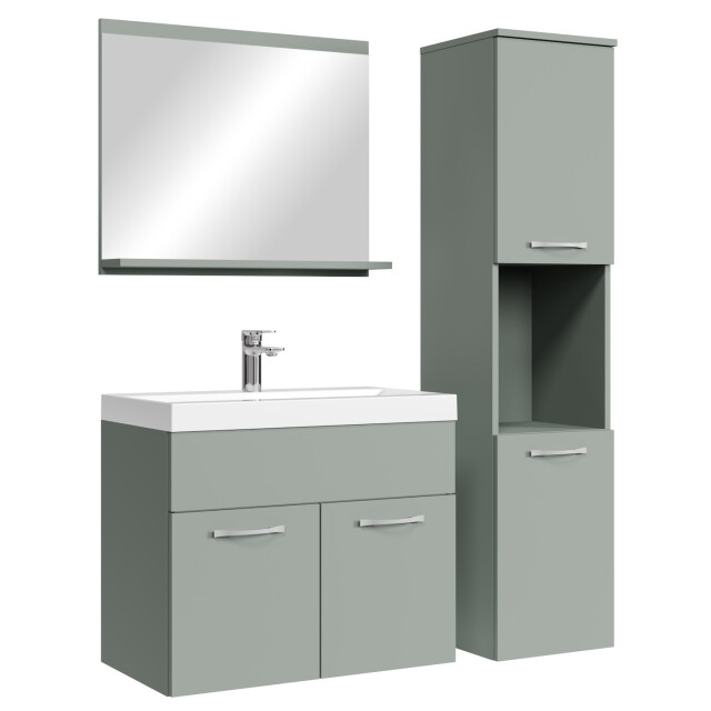 Badplaats Badkamermeubel set montreal 60 x 35 cm mat badmeubel met 3239939 large