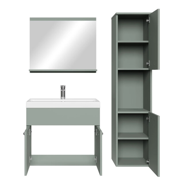 Badplaats Badkamermeubel set montreal 60 x 35 cm mat badmeubel met 3239939 large