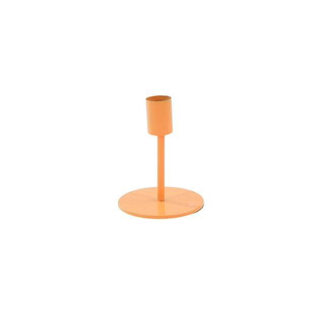 House Vitamin Candleholder basic metal neon orange 8x8x10cm 3229030 large