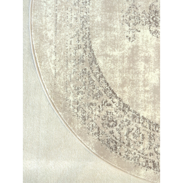 Muratap Istanbul vintage laagpolig vloerkleed rond retro tapijt - 300 cm 3240478 large