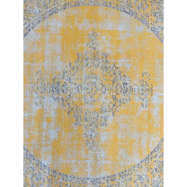 Muratap Istanbul vintage laagpolig vloerkleed rond retro tapijt - 200 cm 3240490 large