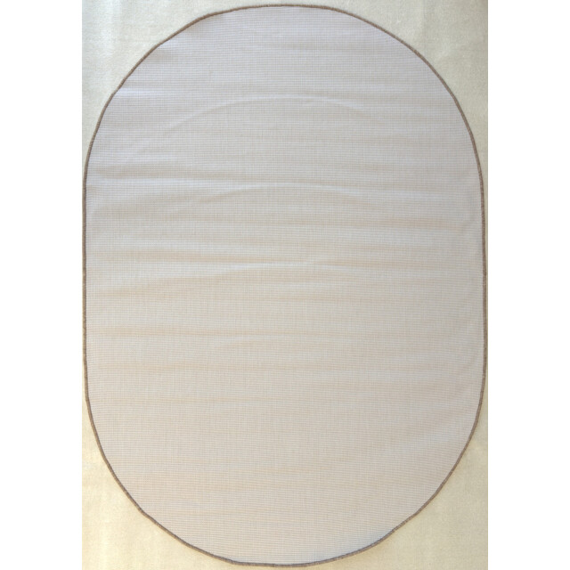 Muratap Brussels uni buitenkleed – ovaal effen indoor & outdoor vloerkleed – 3240471 large