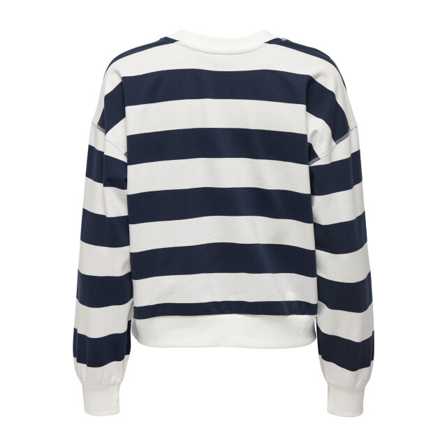 Only Onlserena l/s stripe o-neck swt 15307732 large
