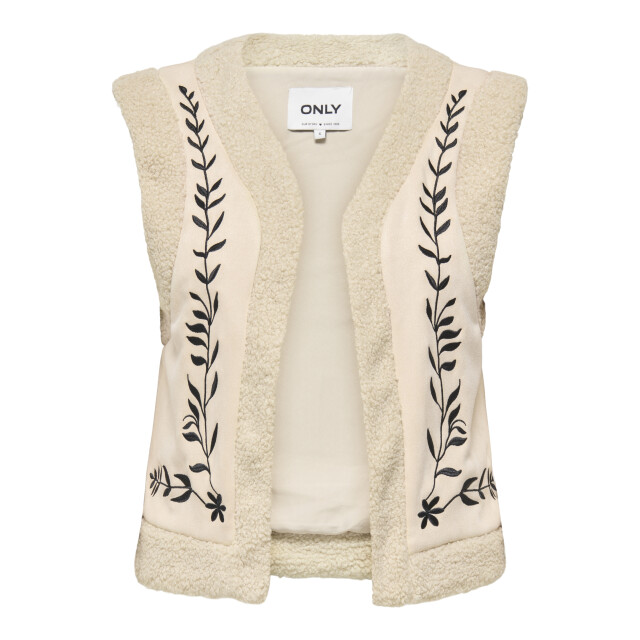 Only Onlfrida flower emb. waistcoat cs o 15324172 large
