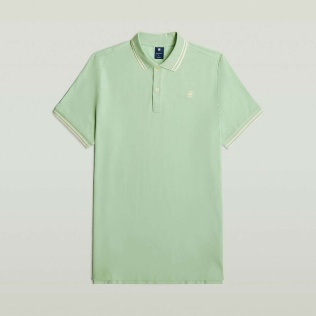 G-Star Dunda slim stripe polo s\s D17127-5864-G992 large