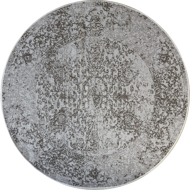 Muratap Brussels vintage buitenkleed – rond indoor & outdoor vloerkleed – tuinkleed, 3240520 large