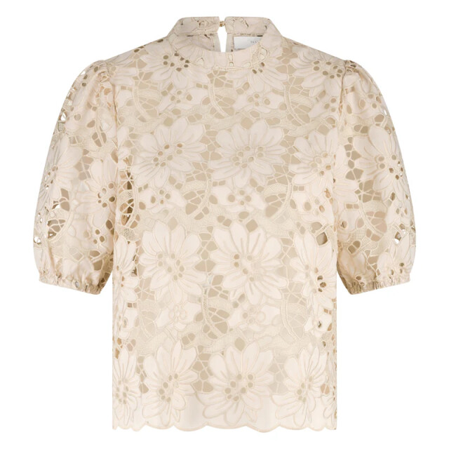 Nukus Nkf01058 266 nicole top embroidery dusty pink NKF01058 266 large