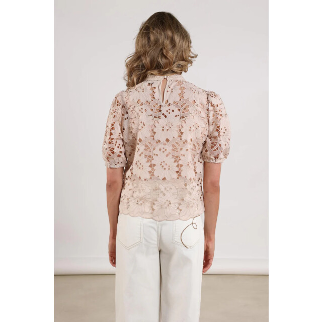 Nukus Nkf01058 266 nicole top embroidery dusty pink NKF01058 266 large