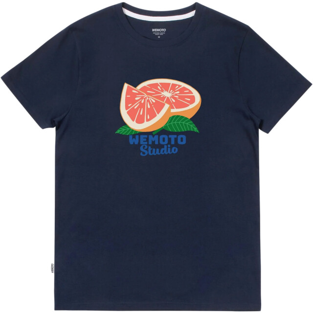 Wemoto Oranges tee navy blue 254-112-400 large