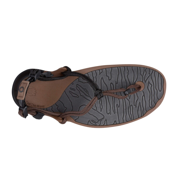 Xero Shoes Cloud cld-mobk mocha black dames teensandaal cld-mobk large