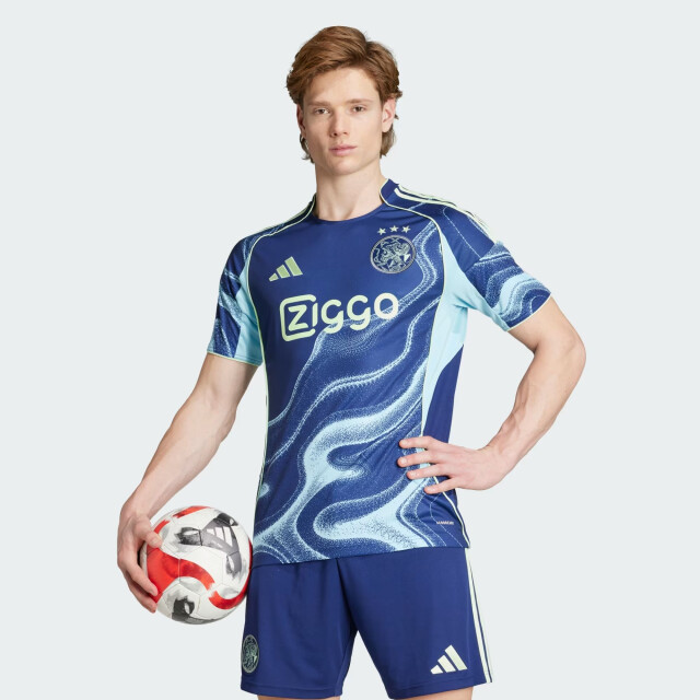 Adidas ajax a jsy wedstrijdshirt korte mouw replica voetbal heren - 069871_735-L large