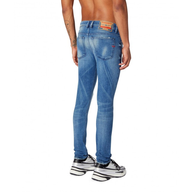 Diesel Sleenker 0dbdr heren denim slim fit die 0DBDR/SLEENKER large