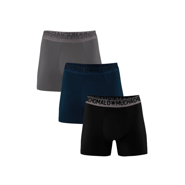 Muchachomalo Heren 3-pack boxershorts effen COTTON1132-68 large