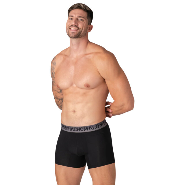 Muchachomalo Heren 3-pack boxershorts effen COTTON1132-68 large