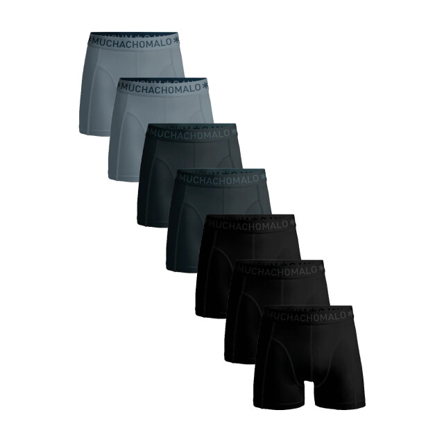 Muchachomalo Heren 7-pack boxershorts U-SOLID1010-1174 large
