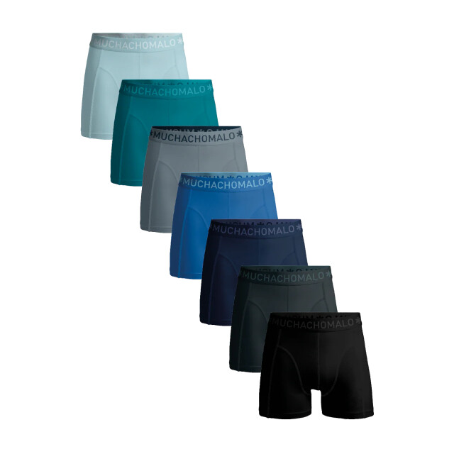 Muchachomalo Heren 7-pack boxershorts U-SOLID1010-1176 large