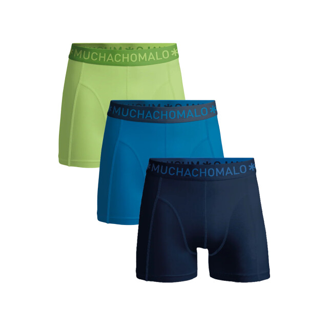 Muchachomalo Heren 3-pack boxershorts U-SOLID1010-1202 large