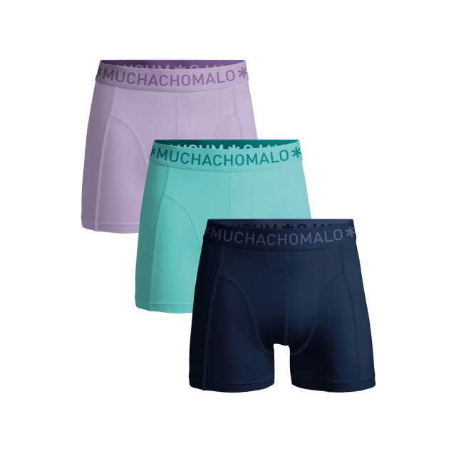 Muchachomalo Heren 3-pack boxershorts U-SOLID1010-1207 large