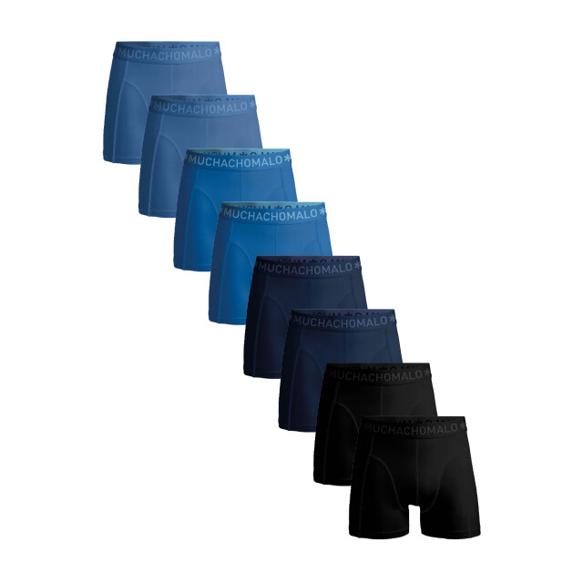 Muchachomalo Heren 8-pack boxershorts U-SOLID1010-1170 large