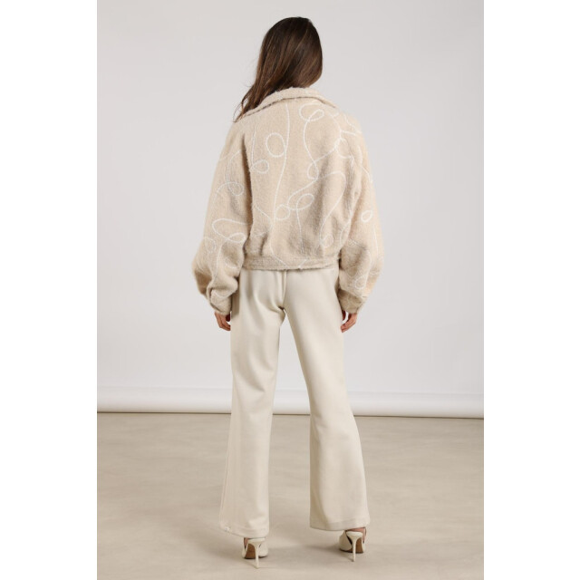 Nukus Jill pants scuba beige 4109.05.0046 large