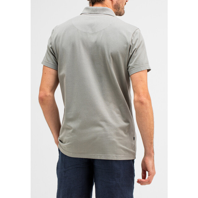 Butcher of Blue Alain jersey polo lt seal grey M2412012-907 large