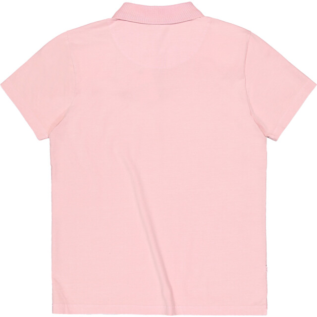 Butcher of Blue Alain jersey polo flamingo pink M2412012-515 large
