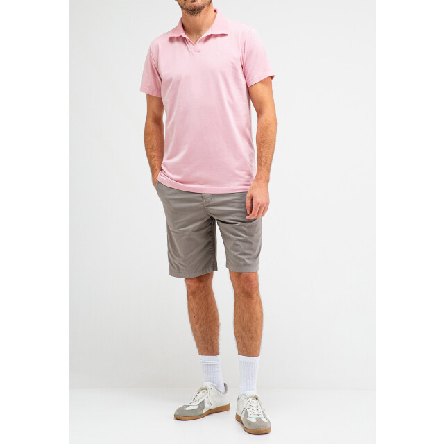 Butcher of Blue Alain jersey polo flamingo pink M2412012-515 large