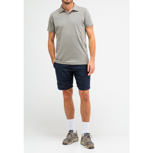 Butcher of Blue Alain jersey polo lt seal grey M2412012-907 large