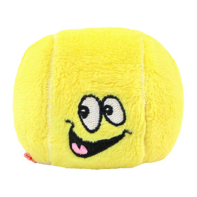 Mbw Schmoozies tennisbal pluche speelgoed UTLT4833_yellow large