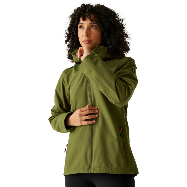 Regatta Dames oakhowe waterdichte jas UTRG11671_nephritegreen large